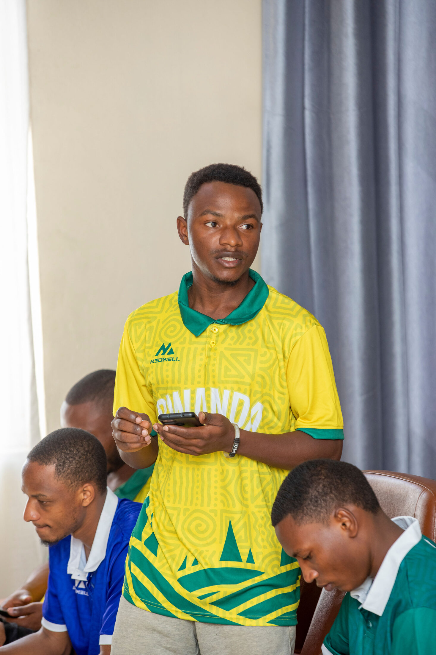 MEDWELL Club participant Jimmy during the retreat
